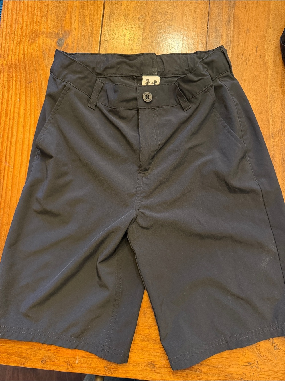Under Armour boys Black golf Performance Shorts